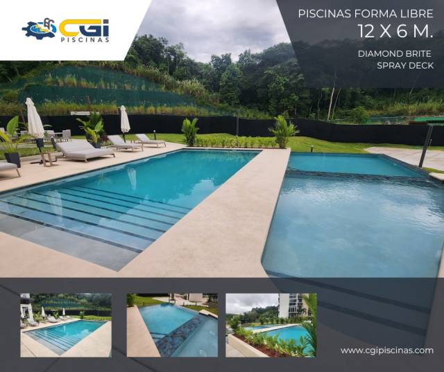 Así se vive el verano en la ciudad. ☀️💦Piscinas forma libre de 12 x 6 metros, diseñadas para disfrutar en grande.
Acabado en Diamond Brite, borde en spray deck y un diseño que se integra perfecto a las áreas sociales del PH.Espacio, confort y agua siempre lista.
El verano ya empezó.